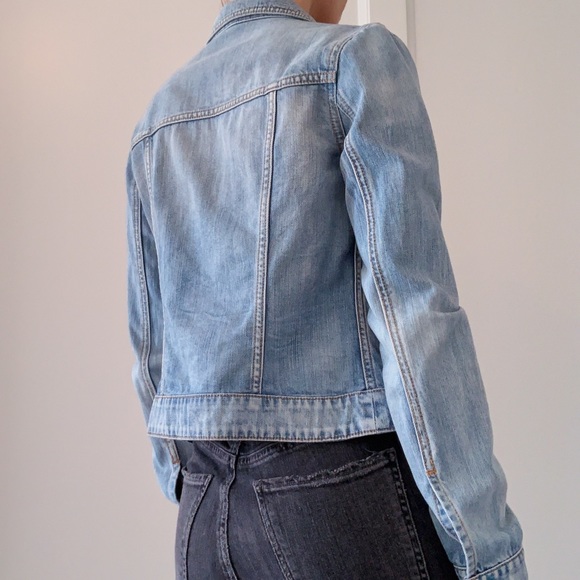 100% cotton Talula Babaton light wash jean jacket 🧢 - Picture 5 of 16